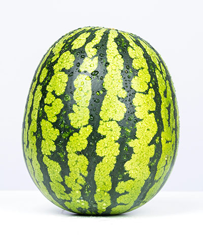 Gestreifete Wassermelone