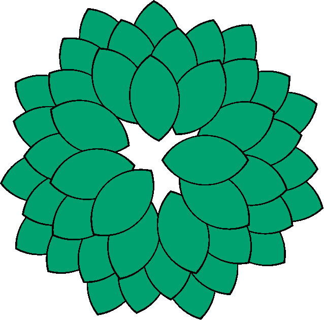 blaetter rosette