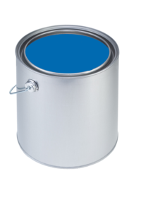 Can of blue color. Photo by benjamin lehman on Unsplash