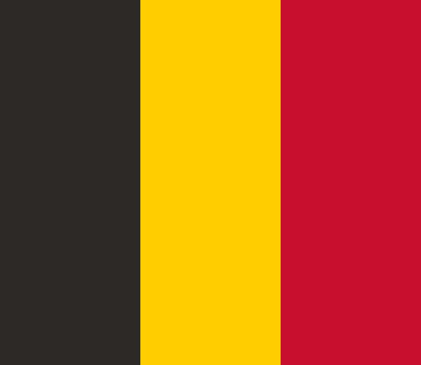 Bandiere in Python - Belgio