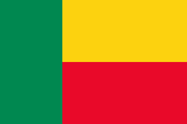 Bandiere in Python - Benin